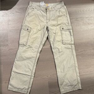 Carhartt Mens Relaxed Fit Cargo Pants Tag 36x30 Actual 36c29